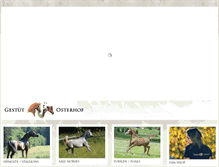 Tablet Screenshot of gestuetosterhof.de